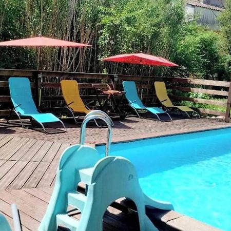 Studio Charmant Dans Un Ancien Moulin Pres D'Orange 30 M² Piscine المظهر الخارجي الصورة
