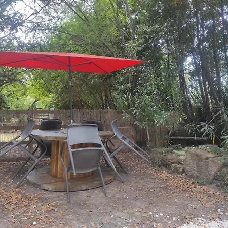 Studio Charmant Dans Un Ancien Moulin Pres D'Orange 30 M² Piscine المظهر الخارجي الصورة